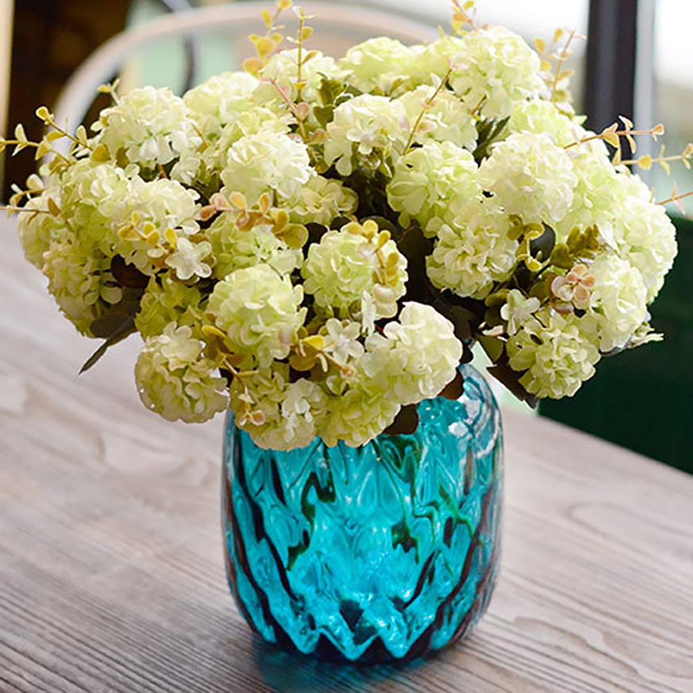 1 Nhánh Hoa Cẩm Tú Cầu Nhân Tạo Trang Trí Sân Khấu / Tiệc Cưới DIY