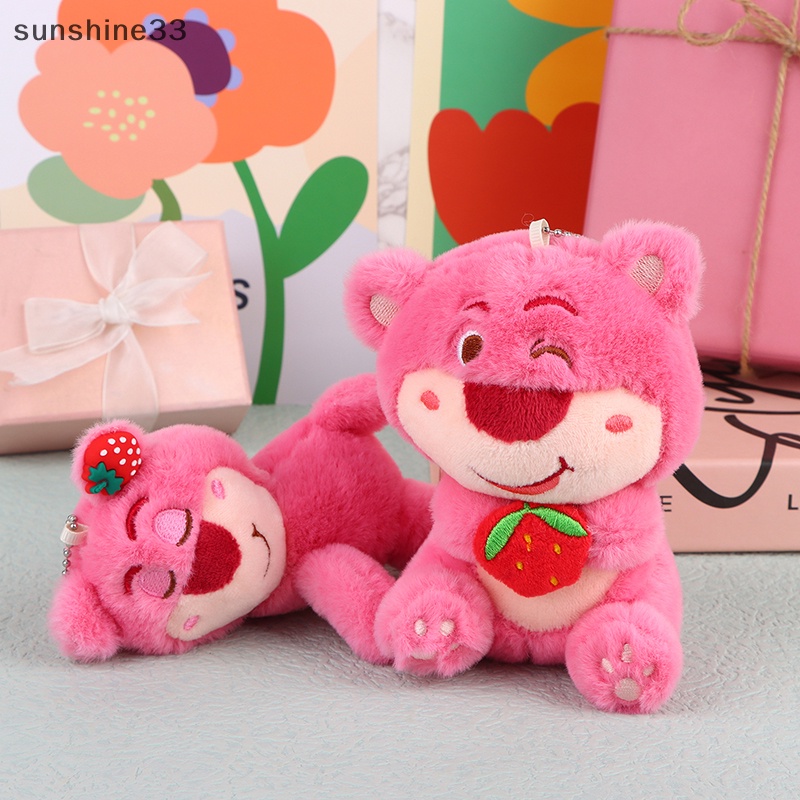 Su Móc Khóa Hình Gấu Nhồi Bông Dễ Thương Trang Trí Ba Lô / Ô Tô