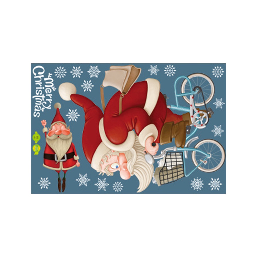 (Bất Ngờ) Hình Dán Trang Trí Cửa Kính Chống Nước Chống Rách Có Thể Tái Sử Dụng