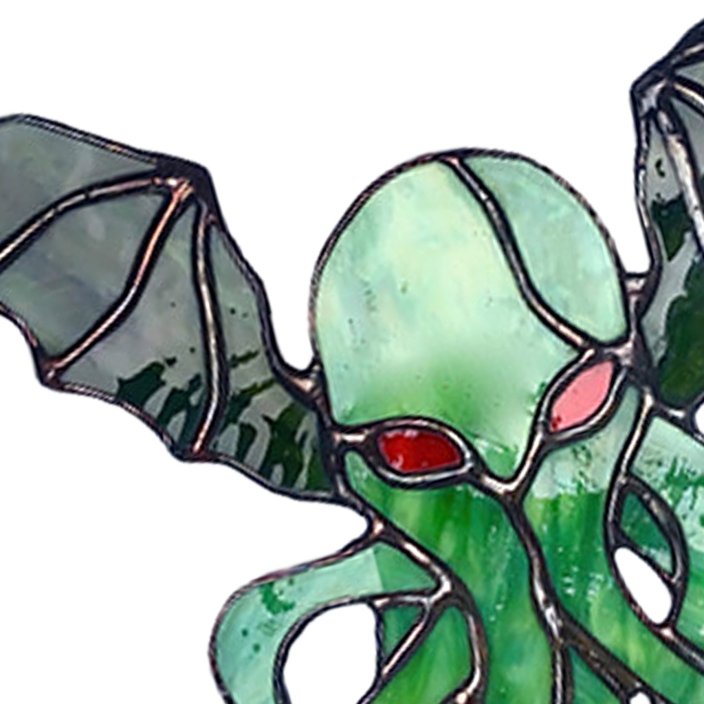 Miếng Dán Tường / Kính Cửa Sổ Bằng PVC Hình Bạch Tuộc Có Cánh Bắt Mắt Tháo Rời Được