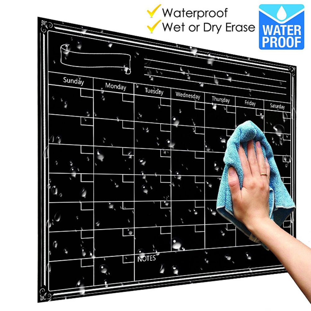 Lịch Dán Tủ Lạnh 3 Màu Có Thể Tái Sử Dụng