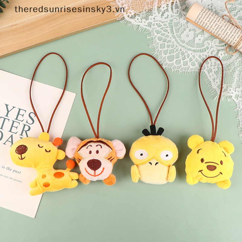 Nhãn Dán Trang Trí Túi Xách / Móc Khóa Hình Động Vật Hoạt Hình Dễ Thương Chống Thất Lạc