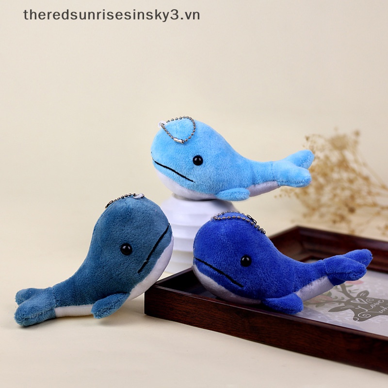# # Móc Khóa Hình Cá Voi Nhồi Bông Mềm Mại Trang Trí Hành Lý / Xe Hơi / Quà