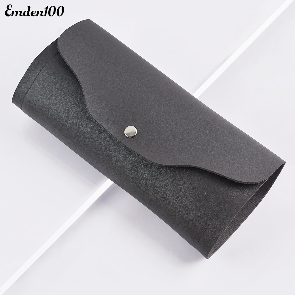 Túi Đựng Mỹ Phẩm Giả Da Chống Thấm Nước Chống Mài Mòn Kèm 12 Cọ Trang Điểm Tiện Dụng