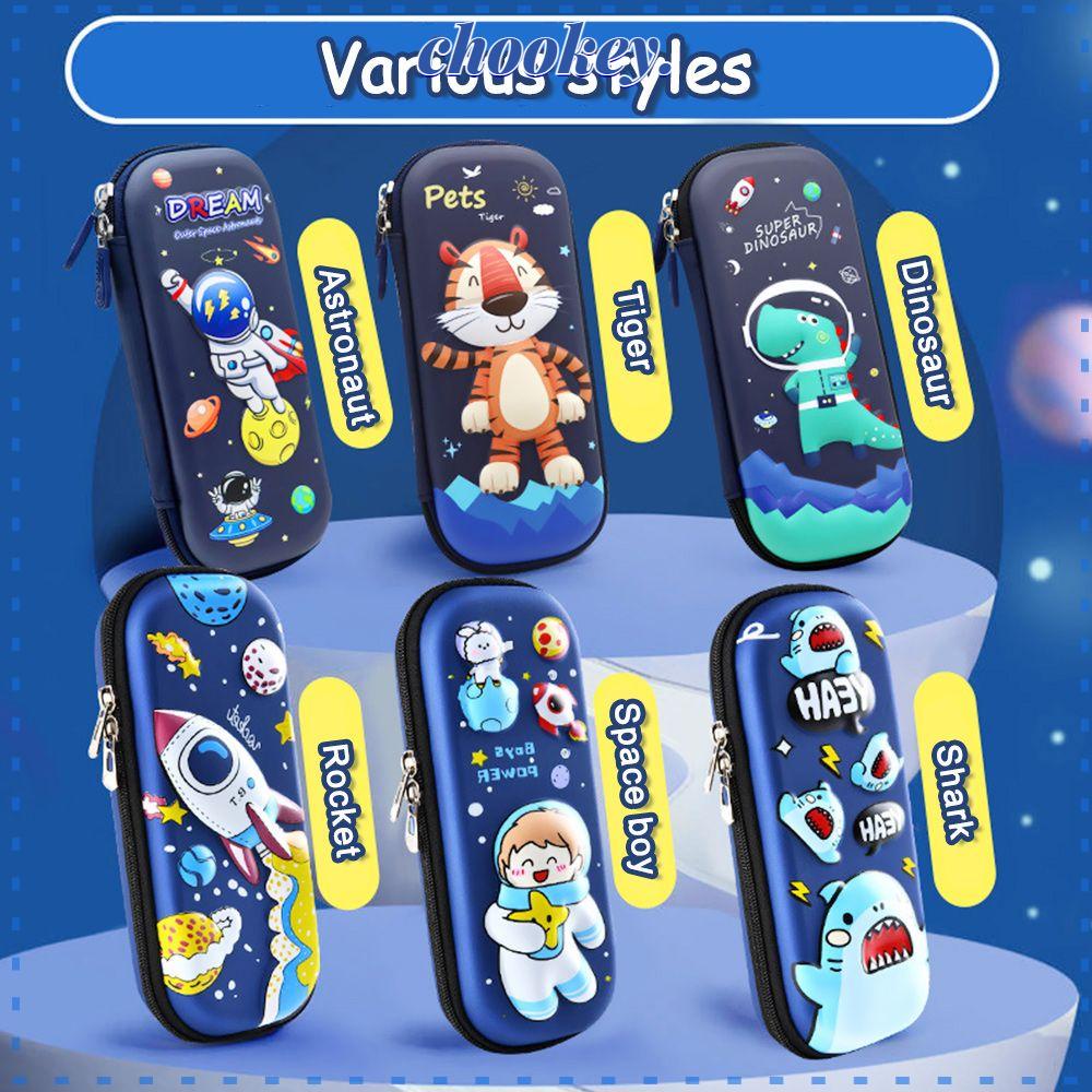 CHOOKEY Hộp Đựng Bút EVA Họa Tiết 3D Dễ Thương