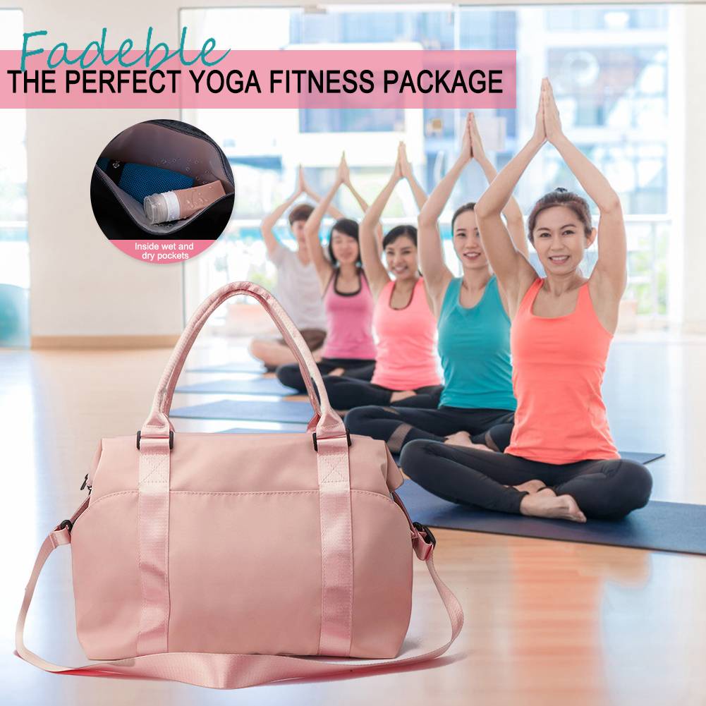 Túi Du Lịch Thể Thao Sức Chứa Lớn Có Chia Ngăn Khô Và Ướt Tiện Dụng