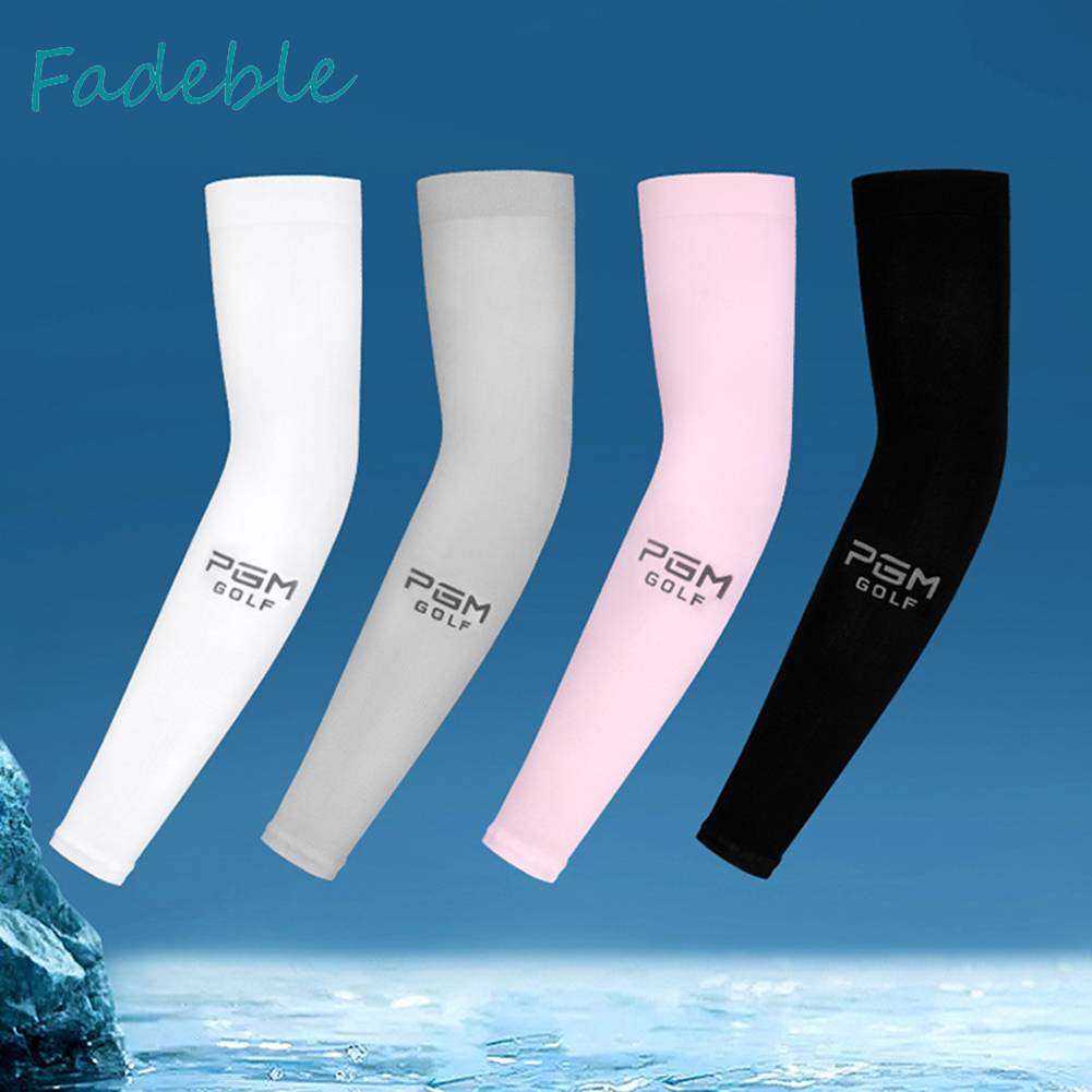 Set 2 Vỏ Bọc Cánh Tay Co Giãn Thoáng Khí Mát Mẻ Cho Hoạt Động Thể Thao Ngoài Trời