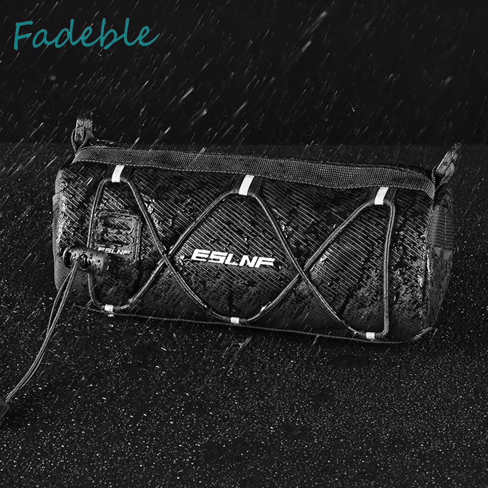 Túi Lưới Đeo Vai Nhiều Ngăn Màu Phản Quang Thời Trang Sang Trọng Cho Xe Đạp