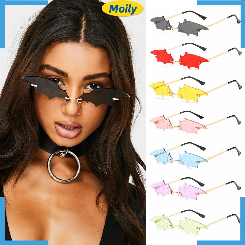 MOILYVN Kính Mát Nữ Gọng Kim Loại