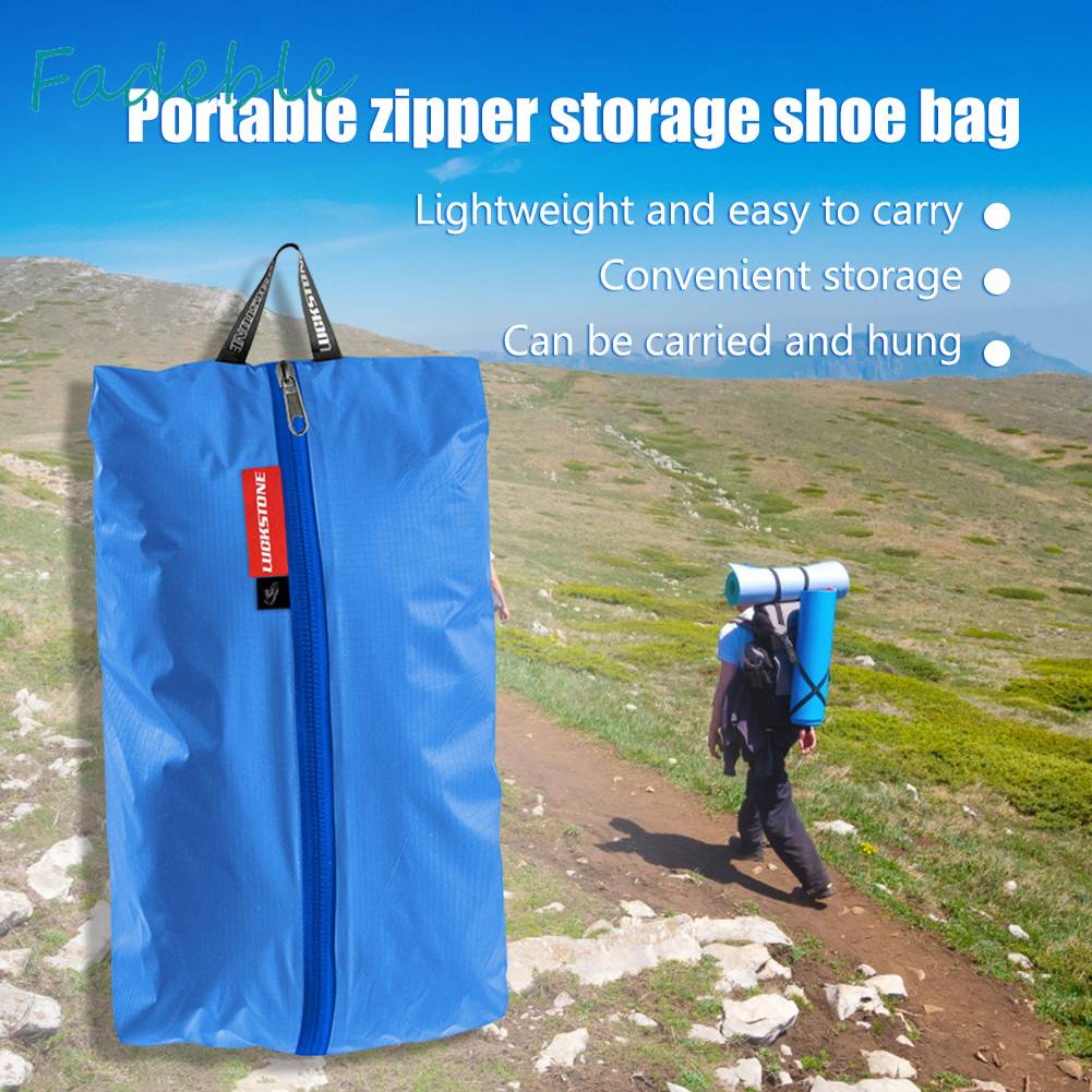 Túi Đựng Giày Siêu Nhẹ Có Khóa Kéo Tiện Dụng