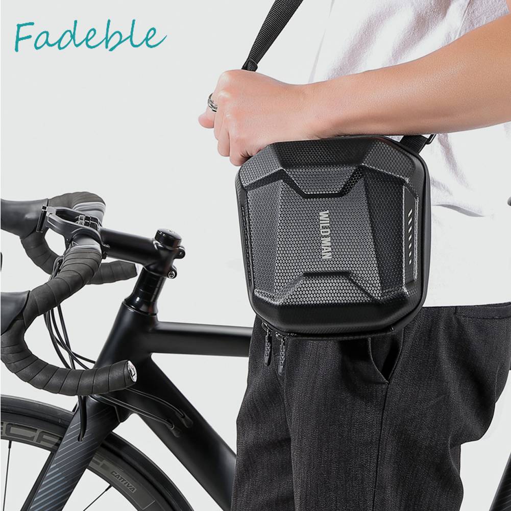 Túi Đeo Vai Họa Tiết Phản Quang Gắn Phía Trước Xe Đạp