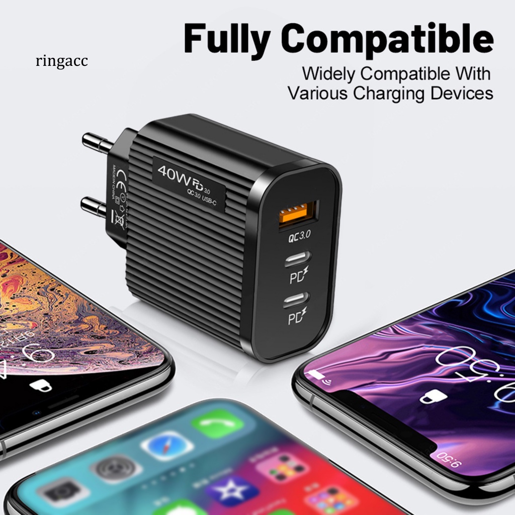 Rga Củ Sạc USB Đa Năng Hiệu Quả Cao Hỗ Trợ Khi Đi Du Lịch