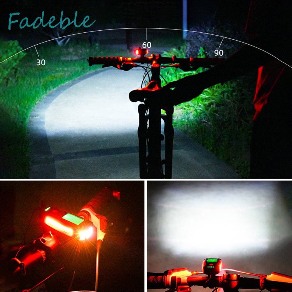 Đèn Pha Đa Năng 1200mAh Cho Xe Đạp Leo Núi