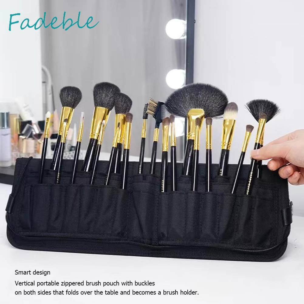 Hộp Đựng Cọ Trang Điểm Chống Thấm Nước Dễ Dàng Vệ Sinh Gấp Gọn Thích Hợp Làm