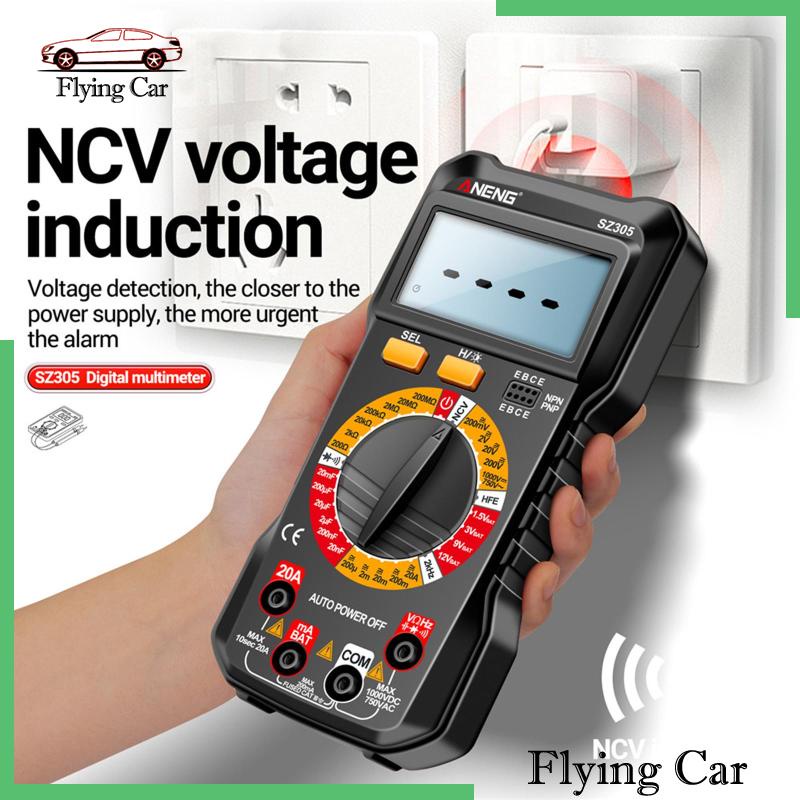 Vôn Kế Kỹ Thuật Số DC Không Tiếp Xúc Có Màn Hình LCD