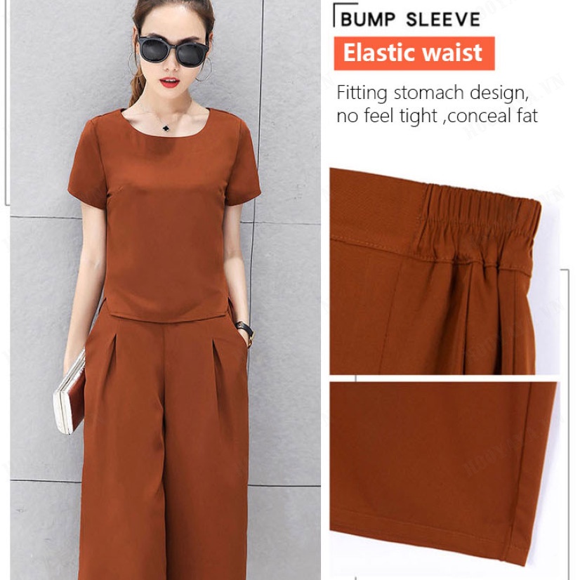 Bộ Hai Món Thời Trang Sophisticated Cho Nữ Ideal for a Casual Look