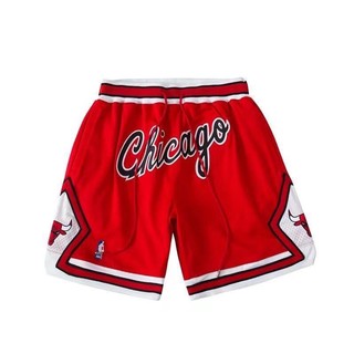 Mới nhất quần short bóng rổ chicago bulls phong cách retro dành cho nam và nữ#039; s quần in chạy bộ mùa hè thoáng khí.