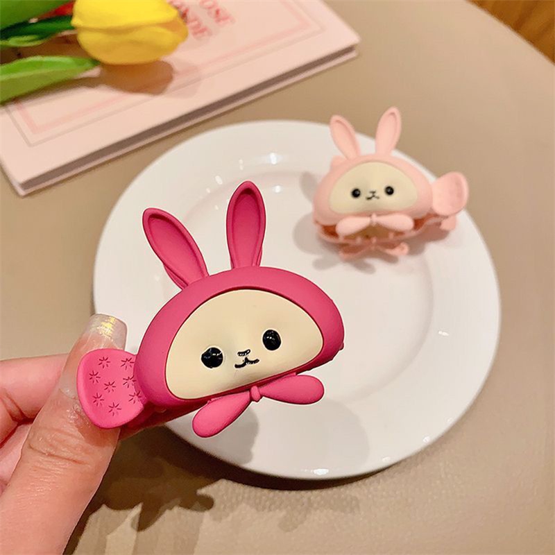 Kẹp Tóc Đuôi Ngựa Đa Năng Hình Thỏ Dễ Thương Cho Bé Gái
