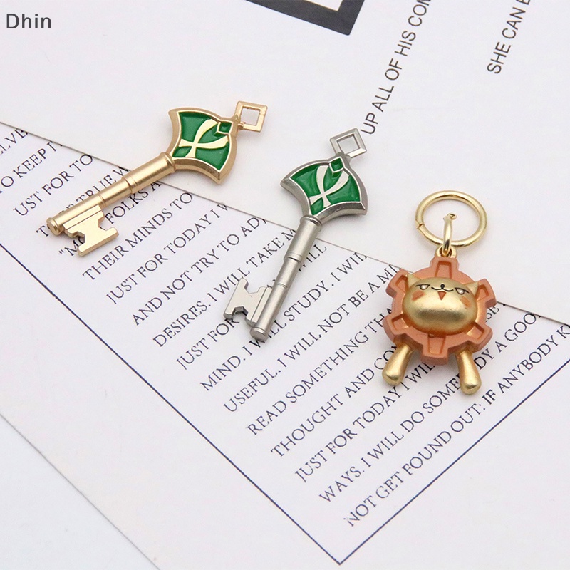 [Dhin] Mặt Dây Chuyền Chìa Khóa Màu Vàng / Bạc Chính Hãng Cho Văn Phòng God Discipline