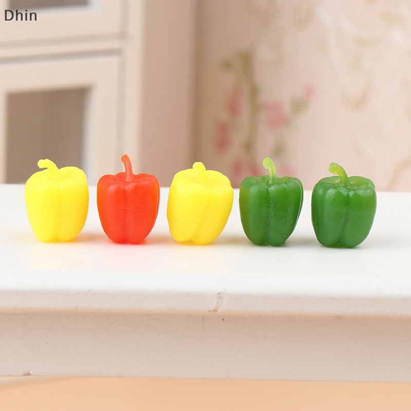 Set 5 Mô Hình Rau Củ Quả Mini Trang Trí Nhà Búp Bê