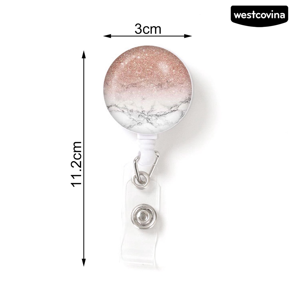 [WSTN]✎Vỏ Bọc Bảo Vệ Thẻ Tên Bền Bỉ Chống Thấm Nước Thiết Kế Vân Đá Cẩm