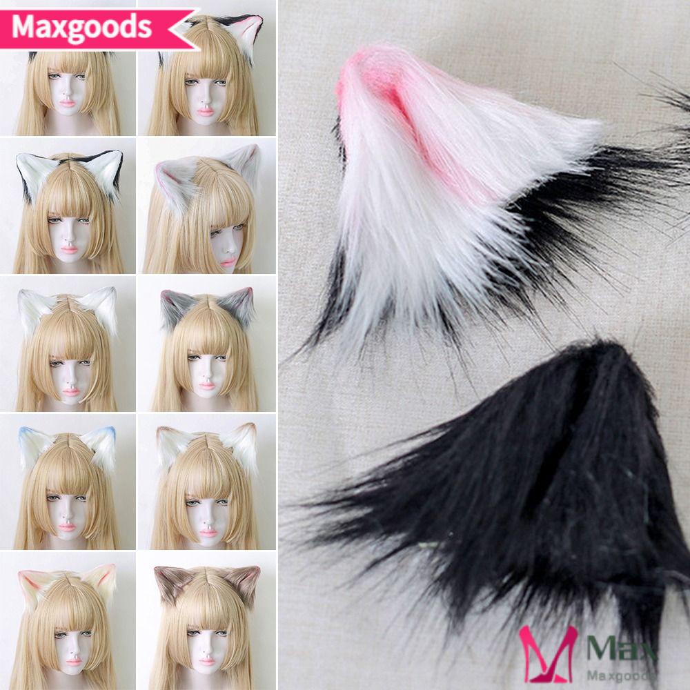 MAXG Kẹp Tóc Tai Mèo Dễ Thương Phong Cách Lolita