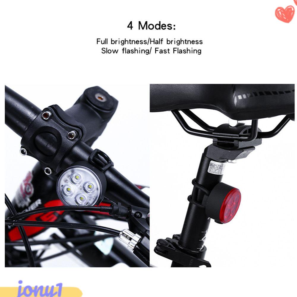 JONYE Đèn Pha Siêu Sáng Gắn Đuôi Xe Đạp Chất Lượng Cao