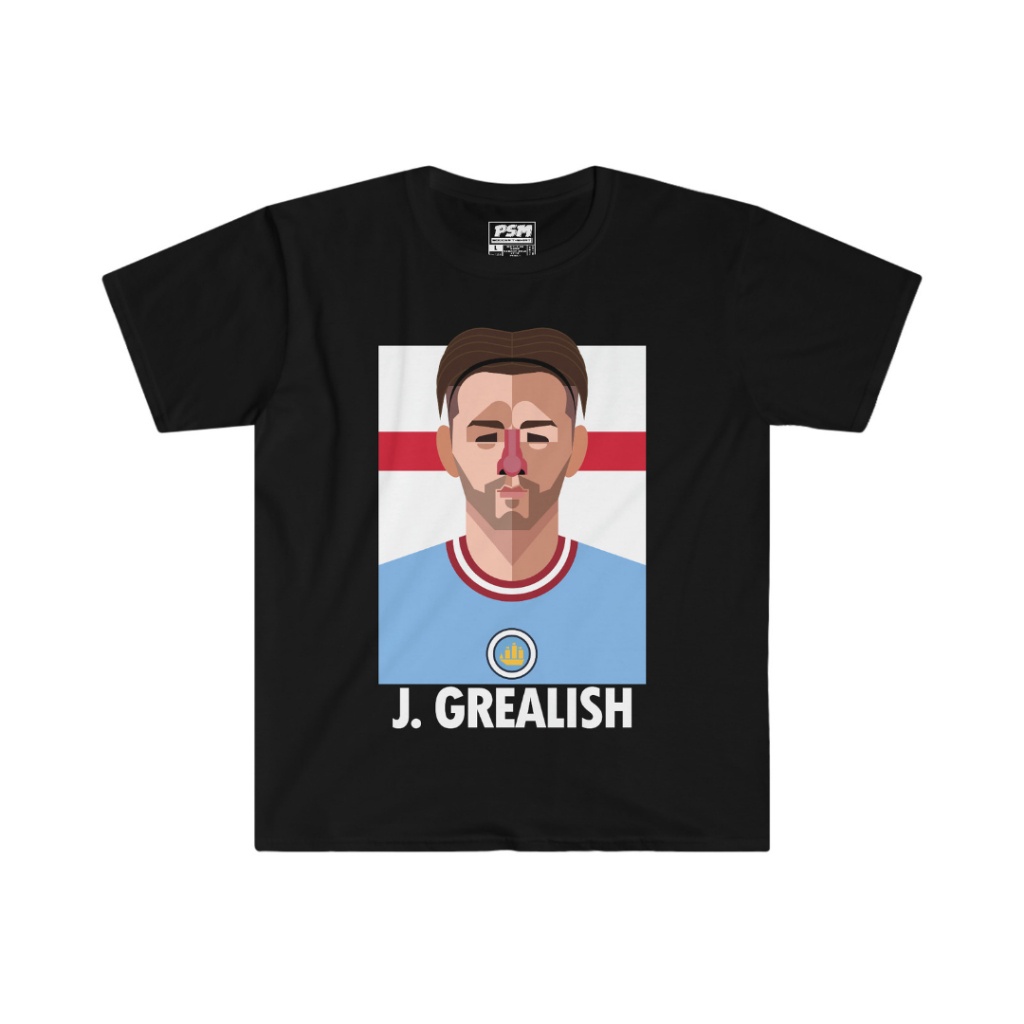Áo thun bóng đá PSM Jack Grealish S-5XL