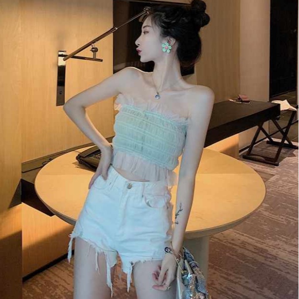 Sense Hyuna Scheming Áo Ống Mỏng Phong Cách Mới Dễ Phối Đồ