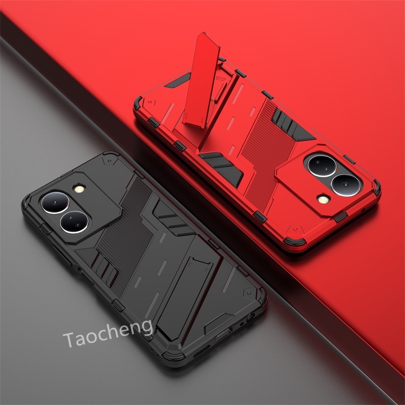 Ôp Điện Thoại Cứng Có Giá Đỡ Cho vivo y36 y35 y27 y22 y16 s y22s vivoy36 4g 5g 2023 Ốp