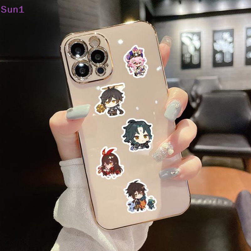 Sun1 &gt; 60 Miếng Dán Tủ Lạnh Chống Thấm Nước Họa Tiết Hoạt Hình Graffiti Sáng Tạo