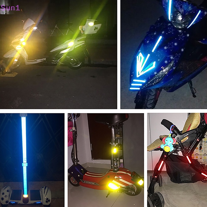 Bộ 6 Miếng Dán Phản Quang Cảnh Báo An Toàn Hình Trái Tim Cho Xe Hơi