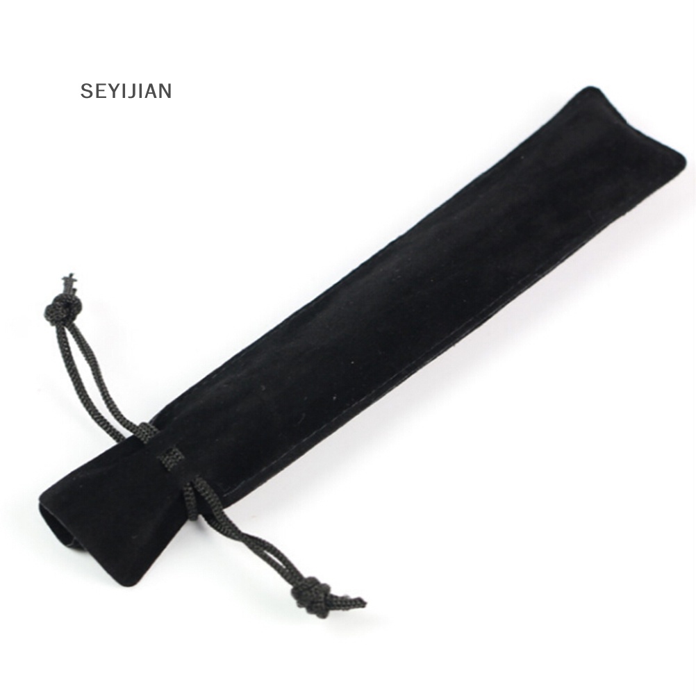 Sey Set 5 Túi Đựng Bút Bằng Nhung Hình Vuông Tiện Dụng