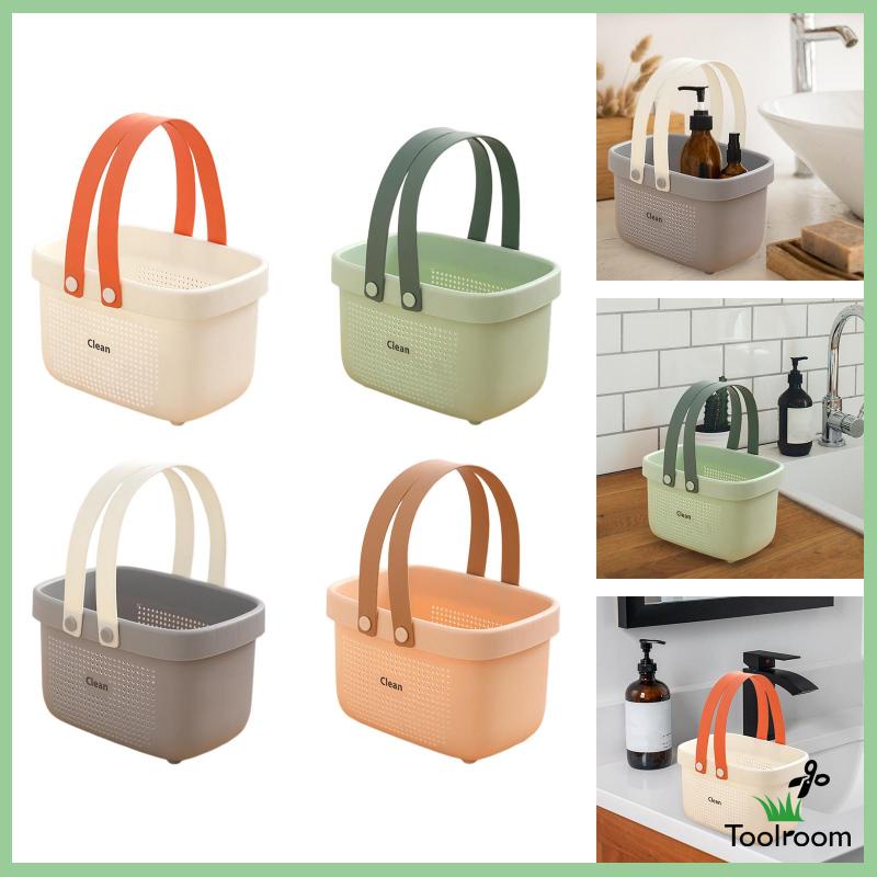 Giỏ Đựng Đồ Dùng Nhà Tắm / Garage Siêu Bền Thiết Kế Đục Lỗ Tiện Dụng