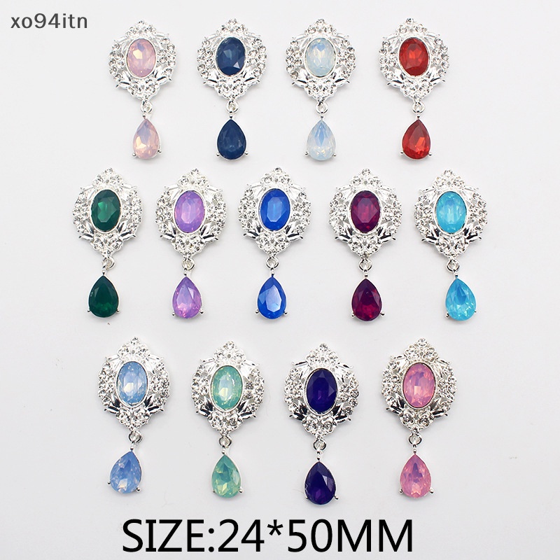 Trâm Cài Áo Hợp Kim 24 * 50mm Hình Ly Rượu Đính Đá Xinh Xắn