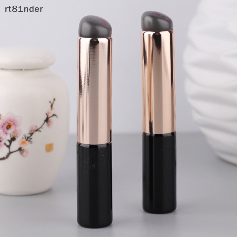 Cọ Trang Điểm Môi Đầu Tròn Bằng Silicon Góc Mềm Nhỏ Gọn