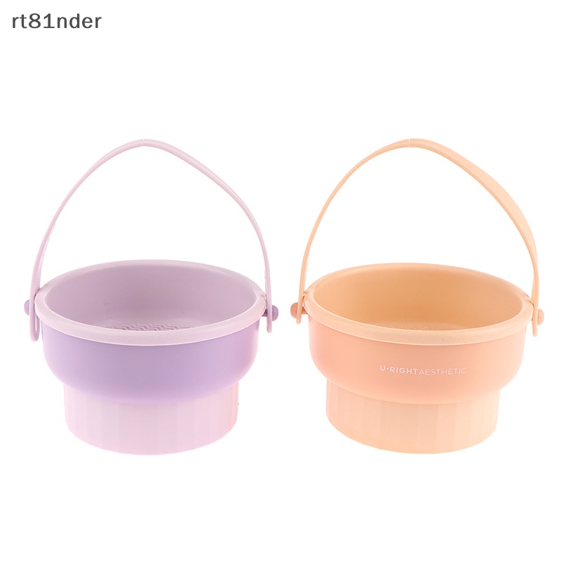 Dụng Cụ Vệ Sinh Cọ Trang Điểm Bằng Silicone Nhiều Màu Sắc