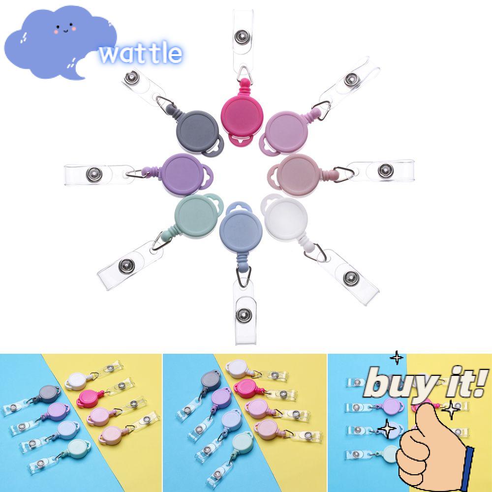WATTLE 1 Dây Kẹp Thẻ Tên Chống Thất Lạc Siêu Bền Tiện Dụng