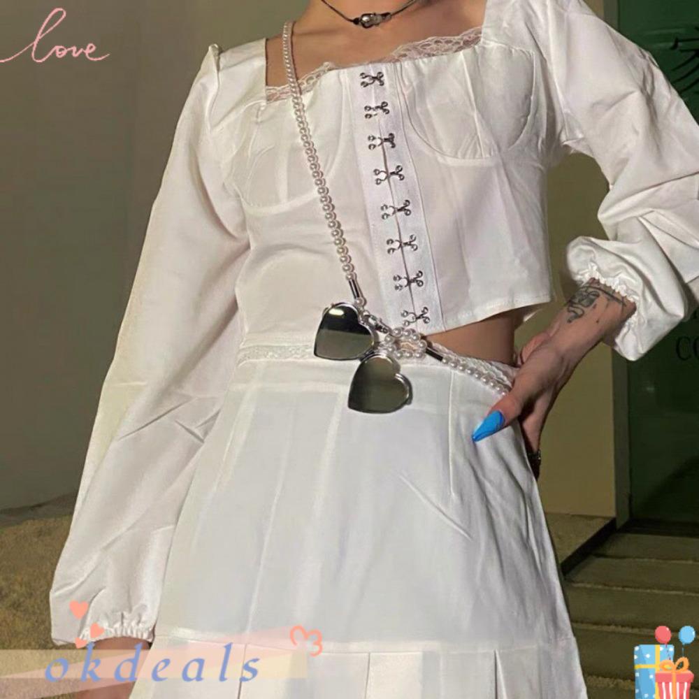 OKDEALS Vòng cổ DàI PhốI HạT ThờI Trang Cho Nữ