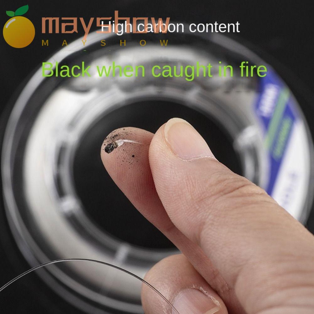 MAYSHOW Cuộn Dây Câu Cá 50M Bằng Sợi Carbon Siêu Chắc Chắn Chất Lượng Cao