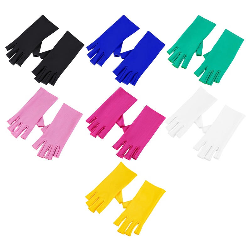 1 Cặp Găng Tay Đèn UV Sấy Khô Móng Tay Chuyên Nghiệp