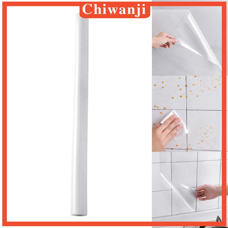 Miếng Dán Tường Trong Suốt Chống Bắn Dầu Chịu Nhiệt Tiện Dụng Cho Nhà Bếp