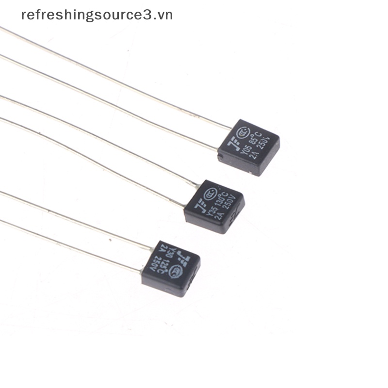 Set 10 Công Tắc Cầu Chì Nhiệt 250V RH 2A 85-160 Độ Chuyên Dụng