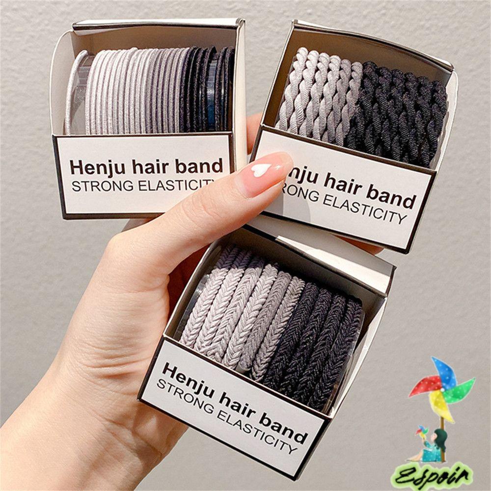 ESPO Dây Buộc Tóc Có Hộp Đựng Dễ Phối Đồ Thời Trang Cho Nữ