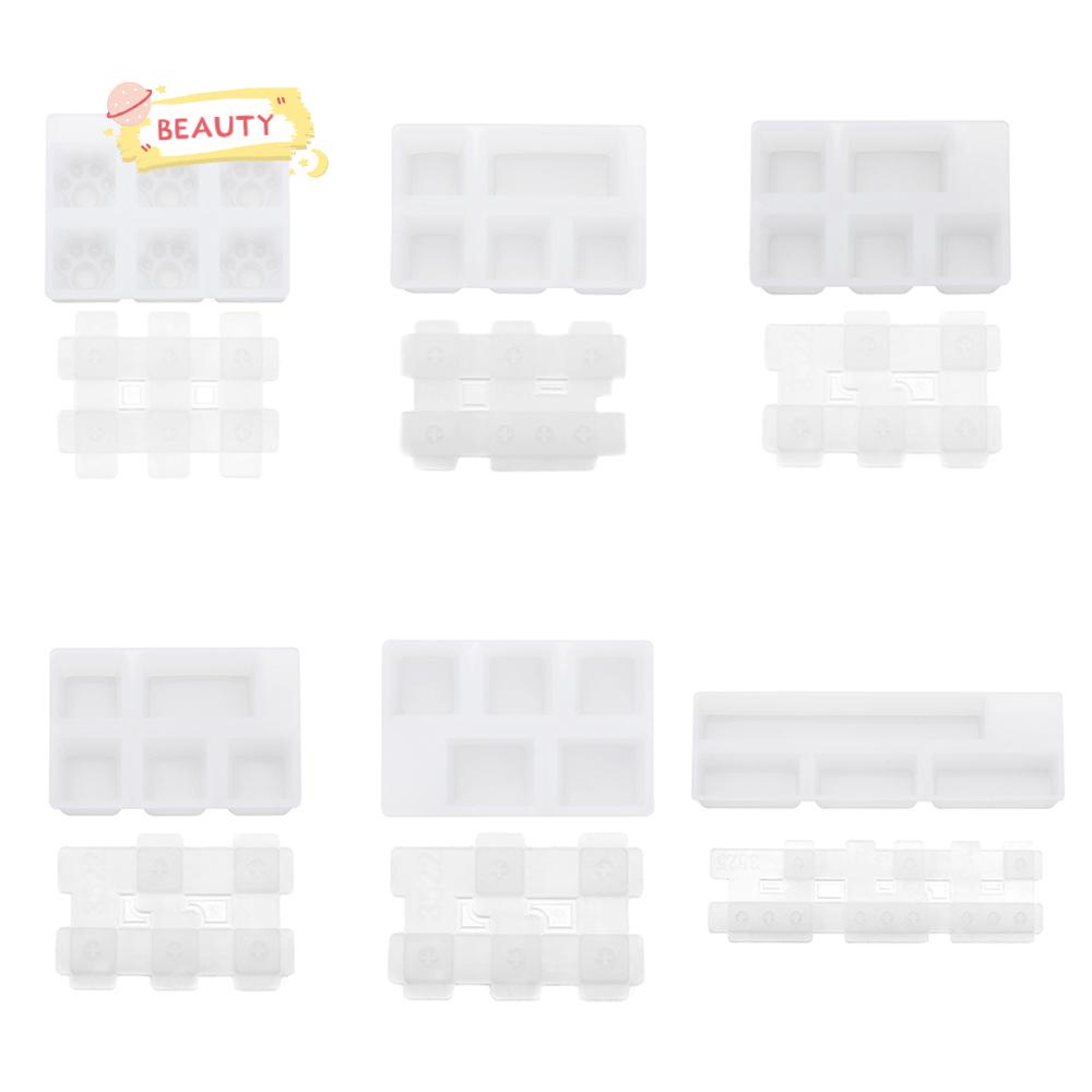BEAUTY Khuôn Silicone Làm Bàn Phím Cơ Epoxy UV