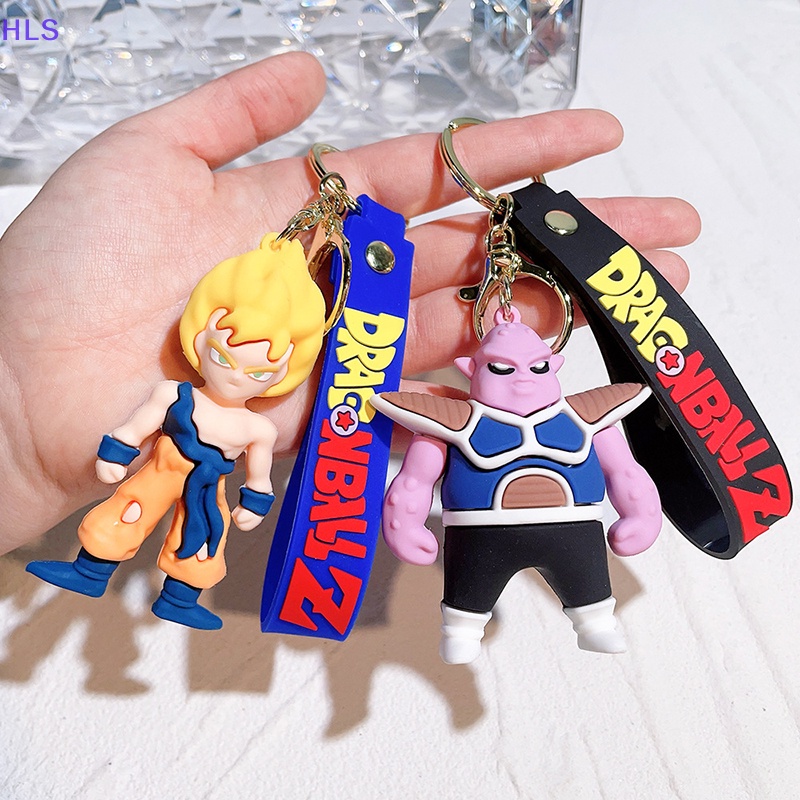 Móc Khóa Bằng PVC Hình Nhân Vật Son Goku Vegeta Piccolo Trong Dragon Ball Thời Trang Cho Nam Và Nữ