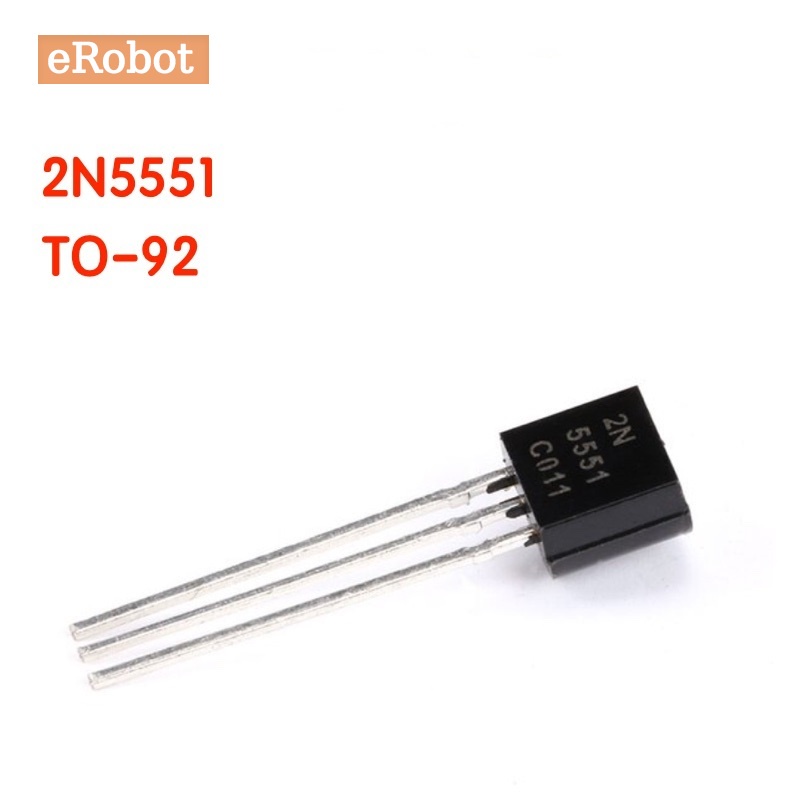 Set 100 Linh Kiện Bán Dẫn Bằng Đồng 2N5401 2N5551 TO-92 5401 5551 NPN PNP