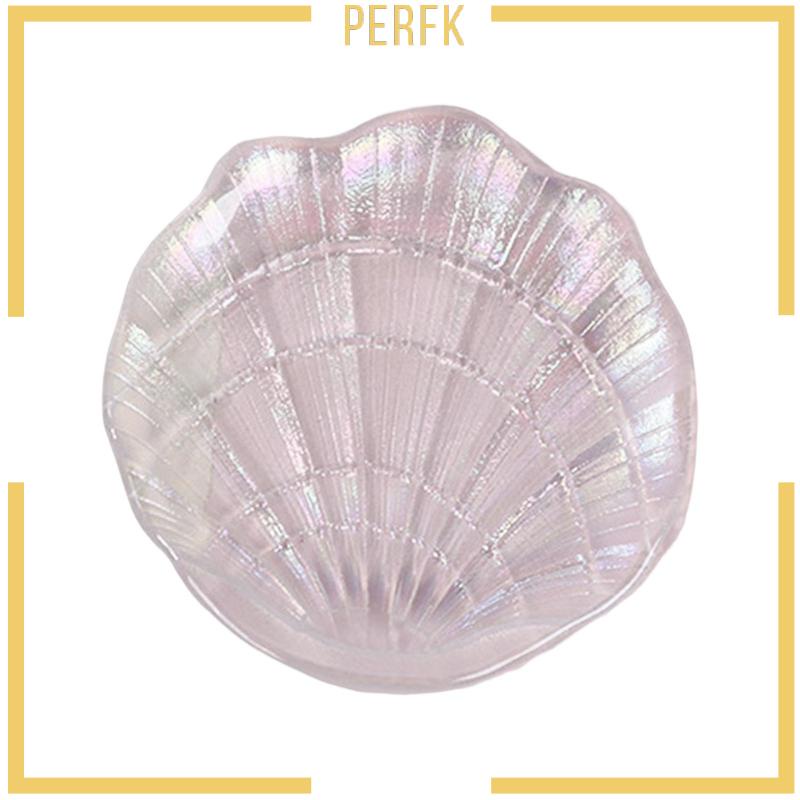 Khay Đựng Trang Sức Hình Vỏ Sò Bằng Thủy Tinh