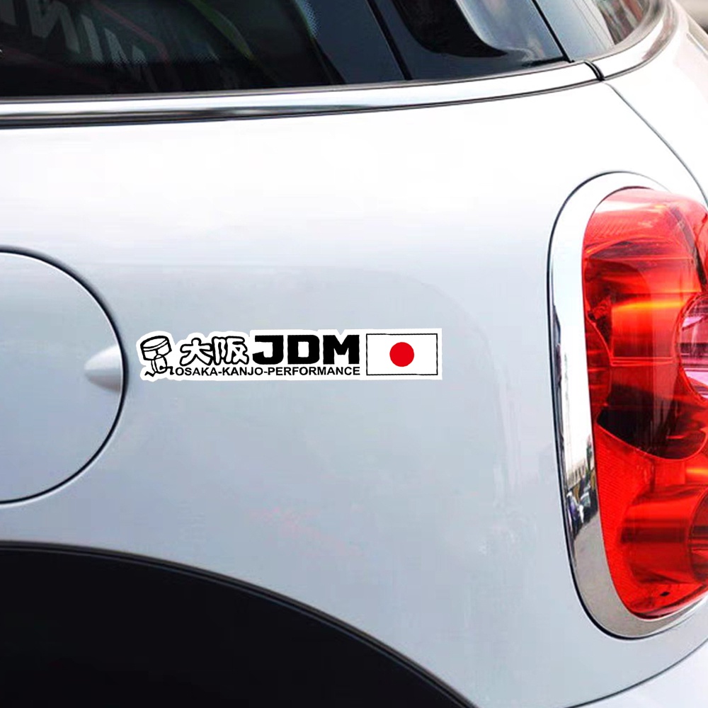 Miếng Dán Phản Quang Chống Nước Chống Trầy Xước Phong Cách Nhật Bản Trang Trí Xe Hơi Osaka JDM