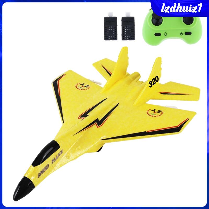 Máy Bay Xốp Đồ Chơi Điều Khiển Từ Xa 2 Kênh Có Đèn Dành Cho Người Mới Bắt Đầu